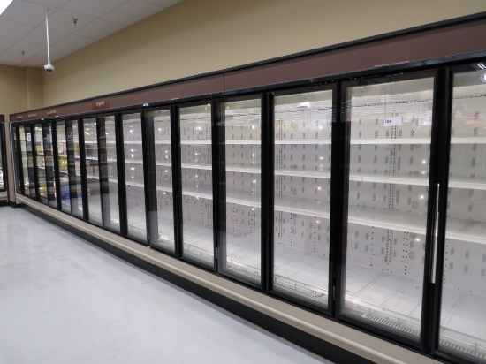 Hill/Phoenix Orpv Glass-Door Dairy Cases 2013 (1-8ft, 2-12ft) - Remote, No Compressor