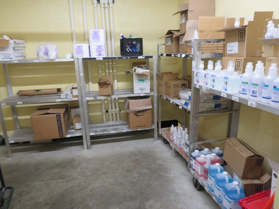 Aluminum Cooler Racks, Cart