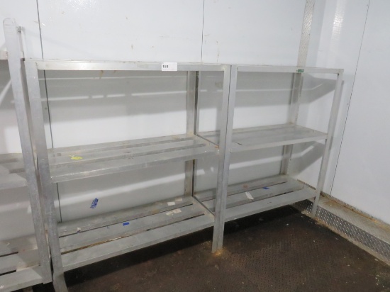 20x48 Aluminum Cooler Racks