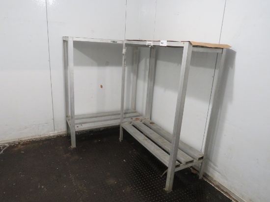 20x48 Aluminum Cooler Racks