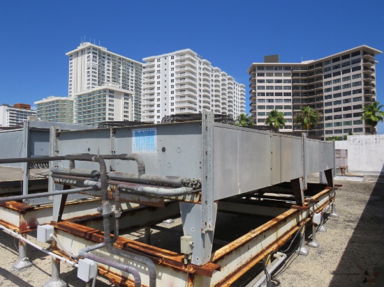 Heatcraft 8-Fan Rooftop Condenser - Poor Condition