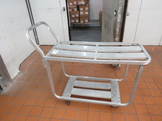 Aluminum 2-Deck Stock Cart