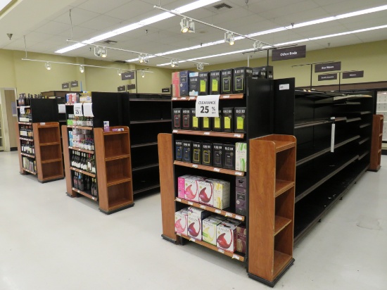 2022 Madix Gondola Shelving 72in Tall 20/22 - 48ft W/6-3ft End Caps - Sold By The Foot
