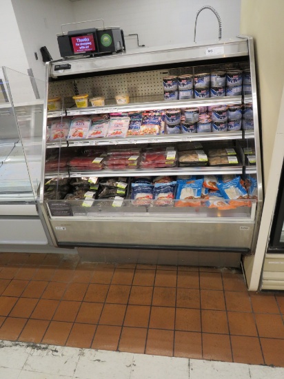 4ft Hill/Phoenix Pf4r 4-Deck Seafood Case 2013 - Remote Cooled, No Compressor
