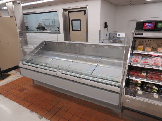 2022 8ft Hussmann Dsfm Service Seafood Case - Remote Cooled, No Compressor