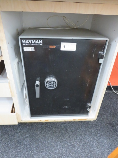 HAYMAN 1-DOOR SAFE WITH COMBINATION
