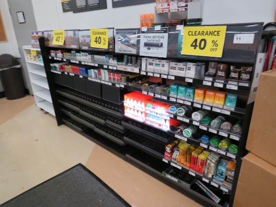 9FT CIGARETTE SHELVING