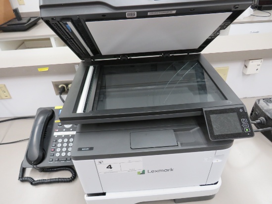 LEXMARK MX431 COPIER - CRACKED GLASS