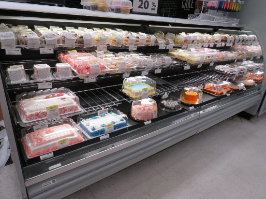 56-Inch Structural Concepts Remote Bakery Cases - No Compressor