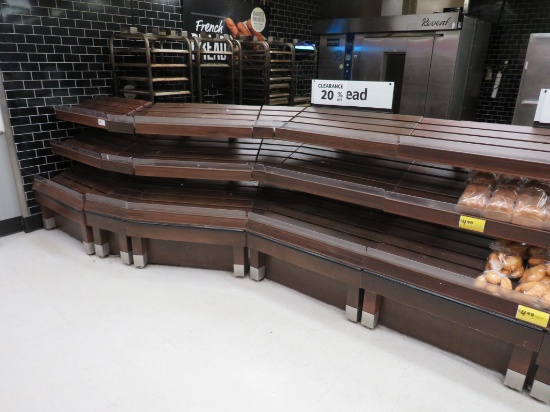 36-Inch 3-Deck Bakery Display Tables