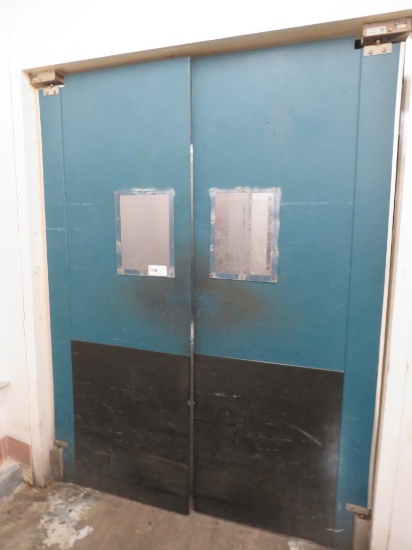 72x94 Swinging Door Set With Hardware