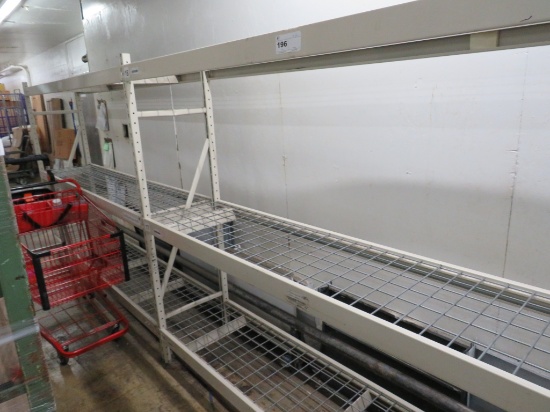 6ft Tall Racking 20in Deep, 8ft Beams