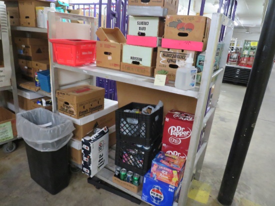 24x59 2-Deck Aluminum Cooler Carts