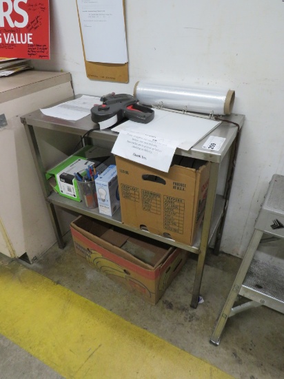 15x32 Stainless Steel Table