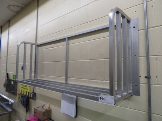 5ft Aluminum Wall Shelf