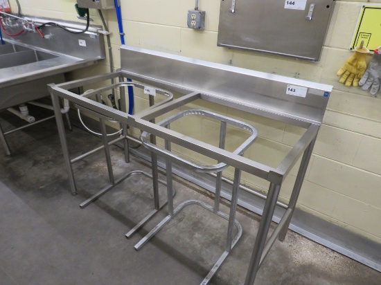5ft S/Steel Table Frame - No Poly