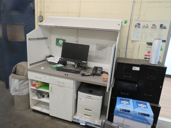 5ft Receiving Desk