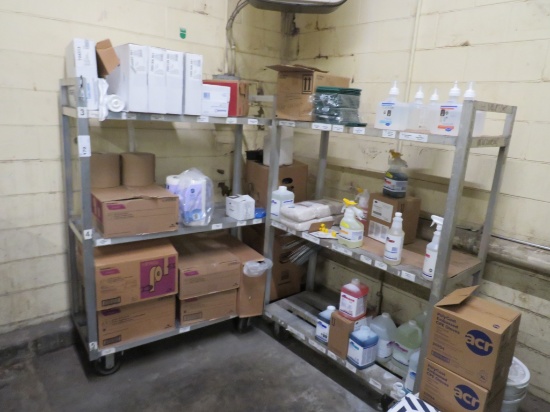 20x48 3-Deck Aluminum Cooler Carts