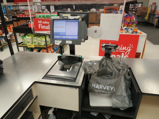 Set Of 2019 Magellan 9806 Scanner W/Monitors, Cash Drawer Only- No Hard Drive