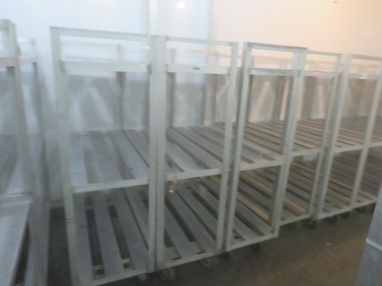 20x48 3-Deck Aluminum Cooler Carts