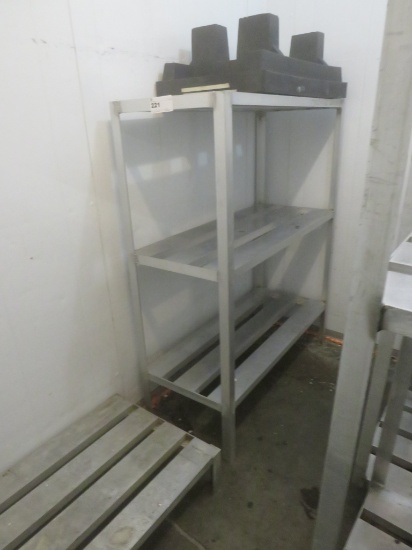 20x48 Aluminum Cooler Rack