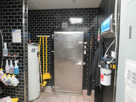 7x12 Bakery Freezer No Compressor - Buyer Must Use Licensed Contractor To Remove