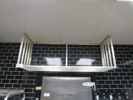 5ft Aluminum Wall Shelf