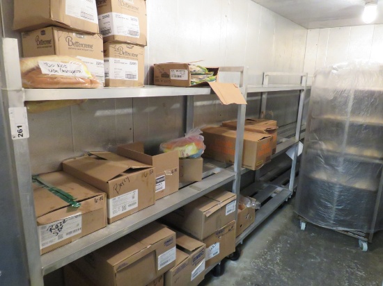 20x48 3-Deck Aluminum Cooler Carts