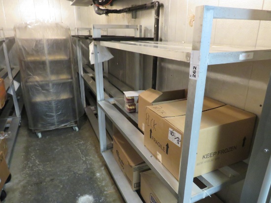 20x48 3-Deck Aluminum Cooler Carts
