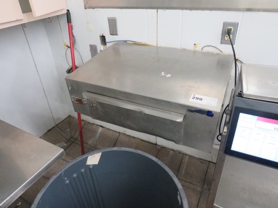 S/Steel Wall-Mount Receiving Desk