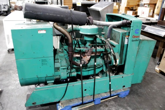 Onan 35ek 35kw Generator W/ Transfer Switch 1286 Hours