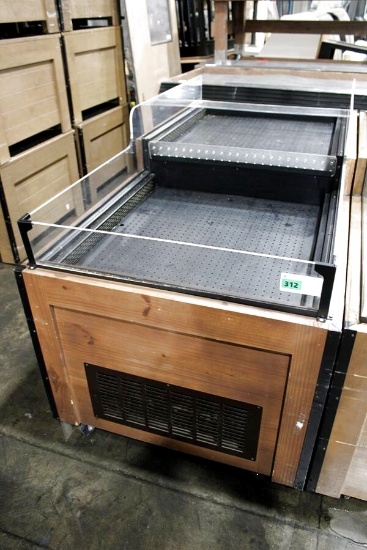 Thermal Refrigeration 38in X 72in Step-Down Self Contained Open Air Refrigerated Produce Case