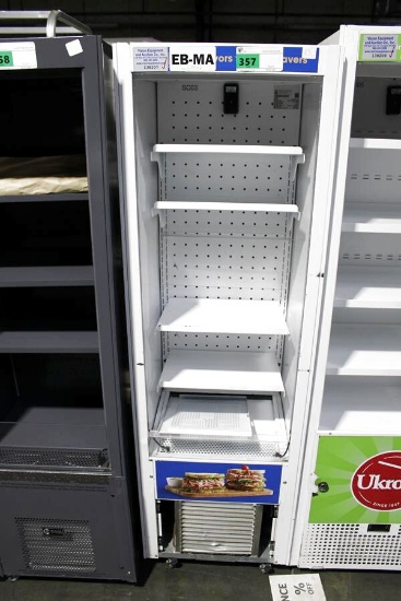 Avantco 60-18 5-Deck Self Contained Open Air Grab & Go Refrigerated Merchandiser
