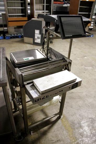Bizerba Hot Wrap Step-Saver W/ Bizerba Khii100 Printer & Typ18-A Scale