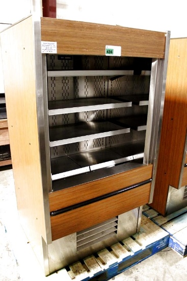 Structural Concepts Oasis B32.5525 34in Self Contained Open Air Refrigerated Merchandiser