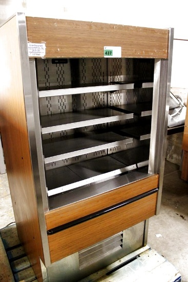 Structural Concepts Oasis B32.5525 34in Self Contained Open Air Refrigerated Merchandiser