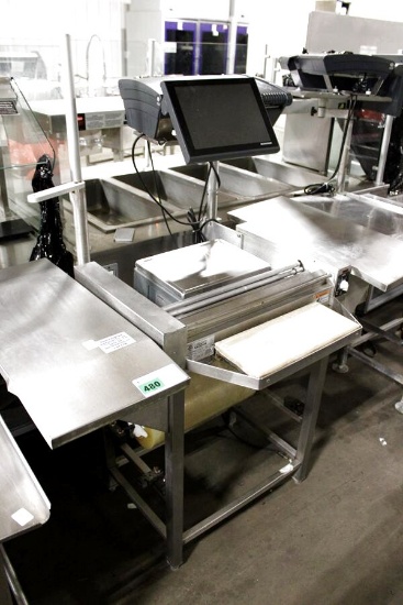 Hobart Hws-4 Hot Wrap Step-Saver W/ Bizerba Khii100 Printer & Typ18-A Scale