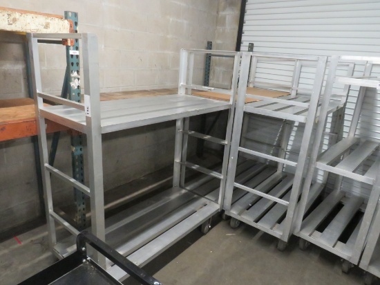 24X55 2-DECK ALUMINUM COOLER CARTS