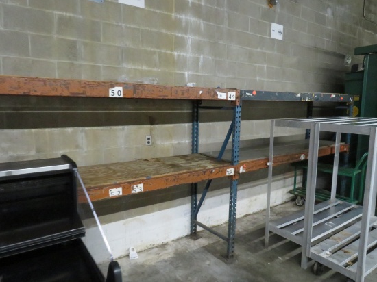 BACK ROOM RACKING - 6FT TALL, 27IN DEEP - SOLD BY THE OPENING