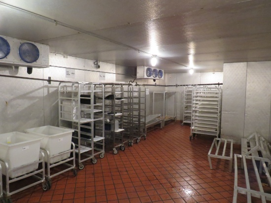 W.A. Brown 15x35 Walk-In Meat Cooler 8ft Tall - No Compressor
