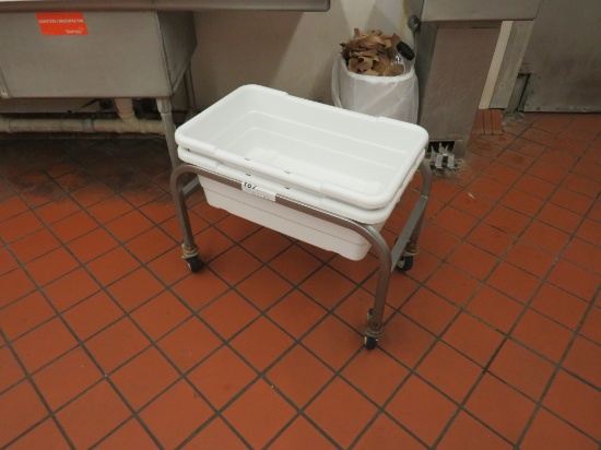 S/STEEL LUG CART W/LUGS