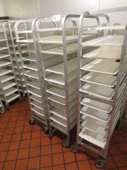 PLATTER RACKS WITH PLATTERS