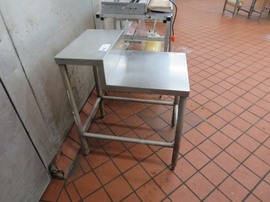 20x29 S/Steel Step-Down Table