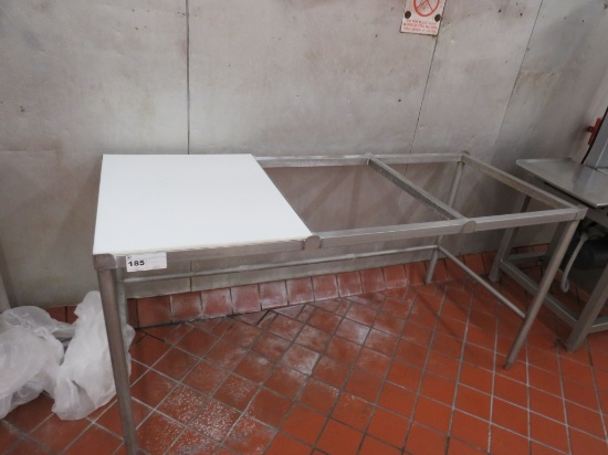 6ft S/Steel Table Frame - Missing Poly