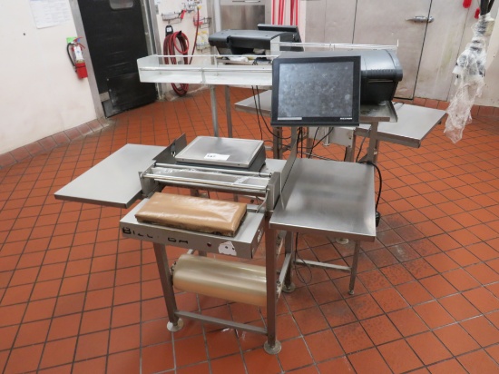 BIZERBA KHII HOT WRAP W/SCALE/PRINTER