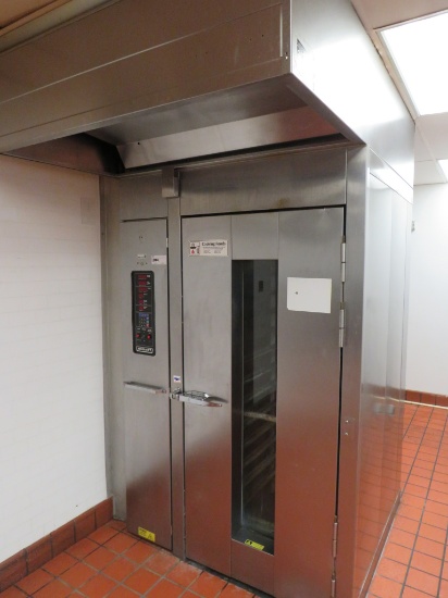 HOBART HO210E1 ELECTRIC RACK OVEN W/1 RACK 208V 2003