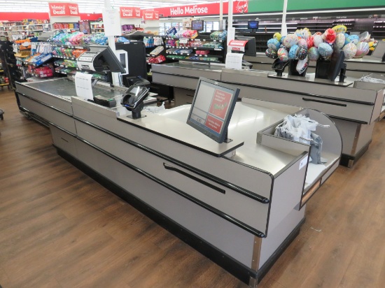 12FT PROCESS RETAIL GROUP CHECKOUT APPROX 2021 MODEL