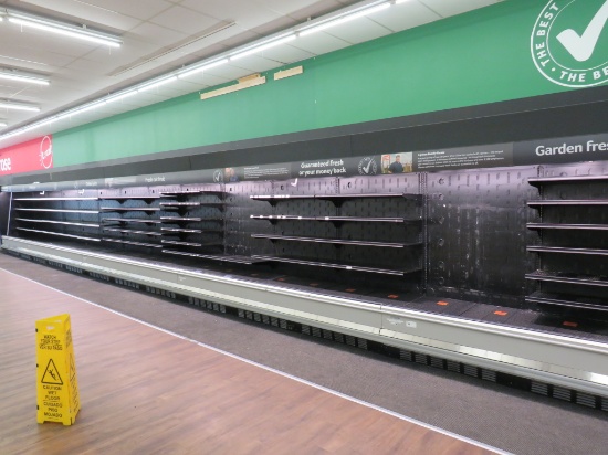2021 HILL/PHOENIX O5DM PRODUCE CASES (1-8FT, 4-12FT) - REMOTE COOLED, NO COMPRESSOR