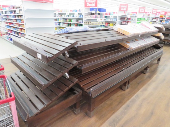 48-INCH 3-DECK BAKERY DISPLAY TABLES