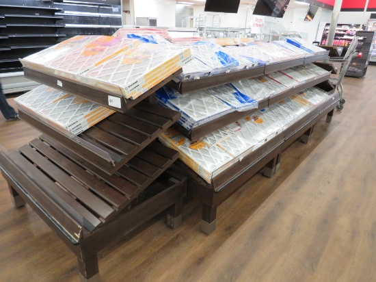 48-Inch 3-Deck Bakery Display Tables